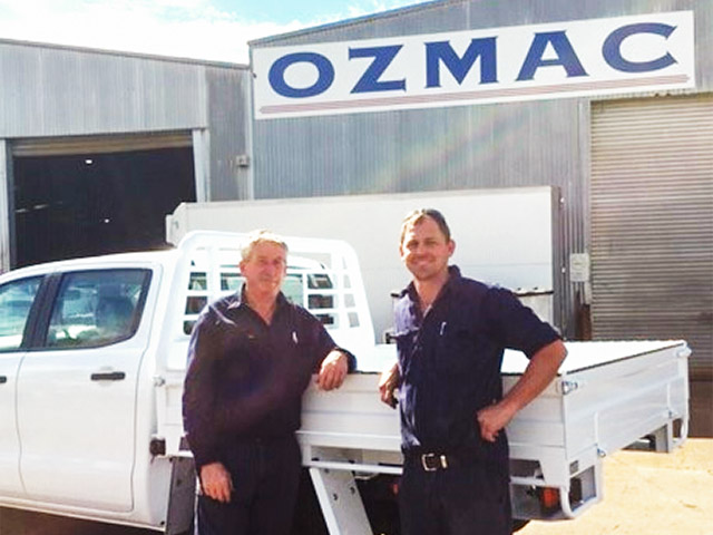 Dennis Hayes & John Fry of Ozmac Welding Industries